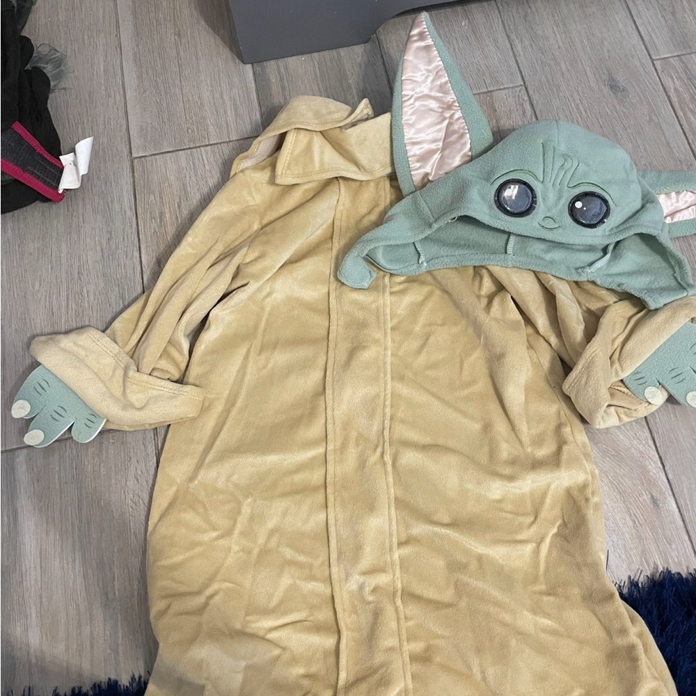 Star Wars Tan and Green Kids Costume